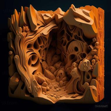 3D модель Crisis at Chargestone Cave Bachuru Dentula The Electric (STL)